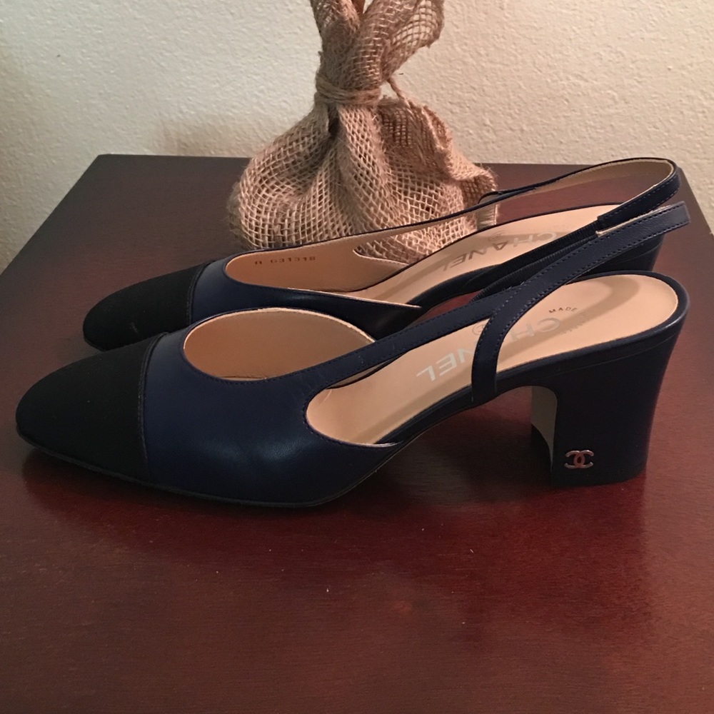 Chanel slingbacks